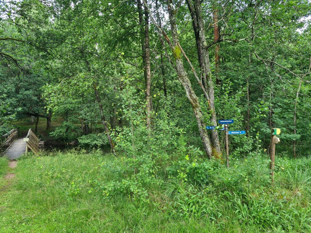 Stuga I Naturen Simlångsdalen Buitenkant foto